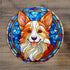 Corgi Glass Suncatcher Worktop Saver